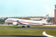United Arab Emirates Government (Abu Dhabi) Boeing 787-9(BBJ) (A6-PFG) at  Denpasar/Bali - Ngurah Rai International, Indonesia
