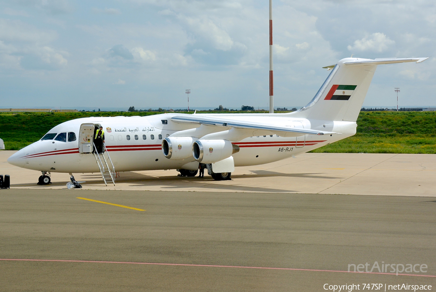 United Arab Emirates Government (Dubai) BAe Systems BAe-146-RJ85 (A6-RJ1) | Photo 156008