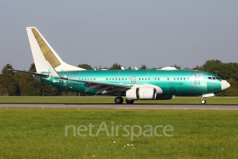 Royal Jet Boeing 737-77W(BBJ) (A6-RJV) at  Hamburg - Fuhlsbuettel (Helmut Schmidt), Germany