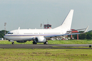 Royal Jet Boeing 737-7AK(BBJ) (A6-RJX) at  Adisumarmo International, Indonesia