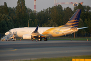 Royal Jet Boeing 737-7Z5(BBJ) (A6-RJZ) at  Warsaw - Frederic Chopin International, Poland