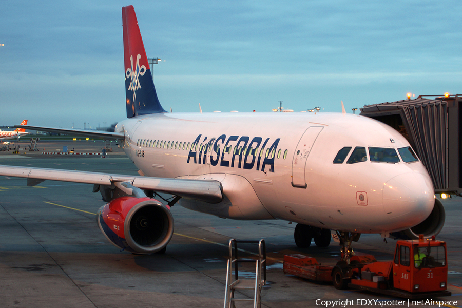 Air Serbia Airbus A319-132 (A6-SAB) | Photo 322667