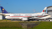 United Arab Emirates Government (Sharjah) Airbus A320-214(CJ) Prestige (A6-SHJ) at  Hamburg - Fuhlsbuettel (Helmut Schmidt), Germany