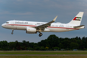 United Arab Emirates Government (Sharjah) Airbus A320-214(CJ) Prestige (A6-SHJ) at  Hamburg - Fuhlsbuettel (Helmut Schmidt), Germany