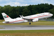 United Arab Emirates Government (Sharjah) Airbus A320-214(CJ) Prestige (A6-SHJ) at  Hamburg - Fuhlsbuettel (Helmut Schmidt), Germany