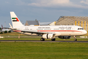 United Arab Emirates Government (Sharjah) Airbus A320-214(CJ) Prestige (A6-SHJ) at  Hamburg - Fuhlsbuettel (Helmut Schmidt), Germany