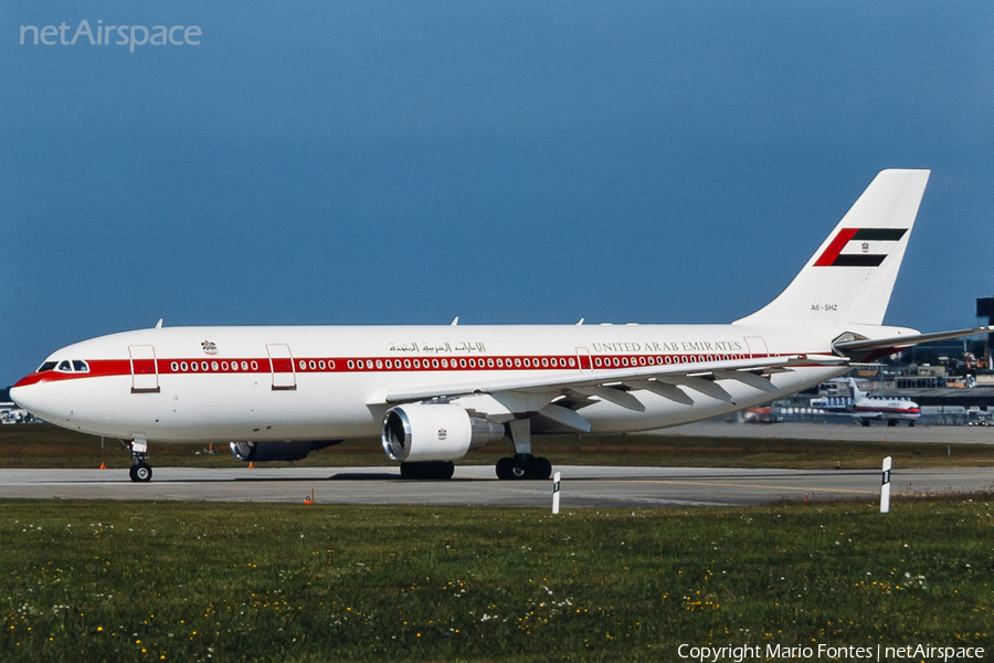 United Arab Emirates Government (Abu Dhabi) Airbus A300B4-620 (A6-SHZ) | Photo 154815