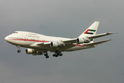 United Arab Emirates Government (Dubai) Boeing 747SP-31 (A6-SMR) at  Hamburg - Fuhlsbuettel (Helmut Schmidt), Germany