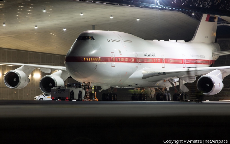 United Arab Emirates Government (Abu Dhabi) Boeing 747-48E (A6-UAE) | Photo 475956
