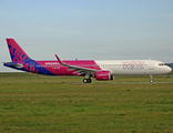 Wizz Air Abu Dhabi Airbus A321-271NX (A6-WZB) at  Hamburg - Finkenwerder, Germany