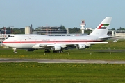 United Arab Emirates Government (Abu Dhabi) Boeing 747-4F6 (A6-YAS) at  Hamburg - Fuhlsbuettel (Helmut Schmidt), Germany