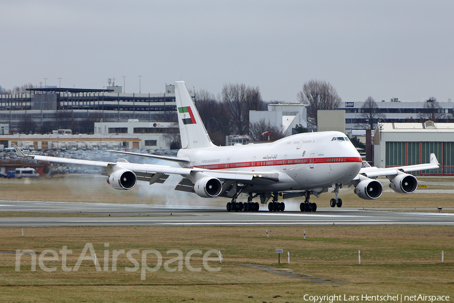 United Arab Emirates Government (Abu Dhabi) Boeing 747-4F6 (A6-YAS) | Photo 54305
