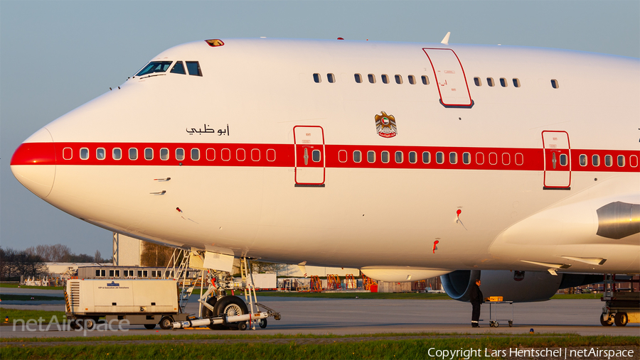 United Arab Emirates Government (Abu Dhabi) Boeing 747-4F6 (A6-YAS) | Photo 439102