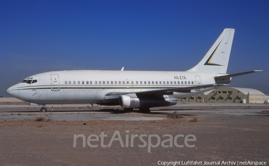 Dolphin Air Boeing 737-2S2C(Adv) (A6-ZYA) | Photo 408790