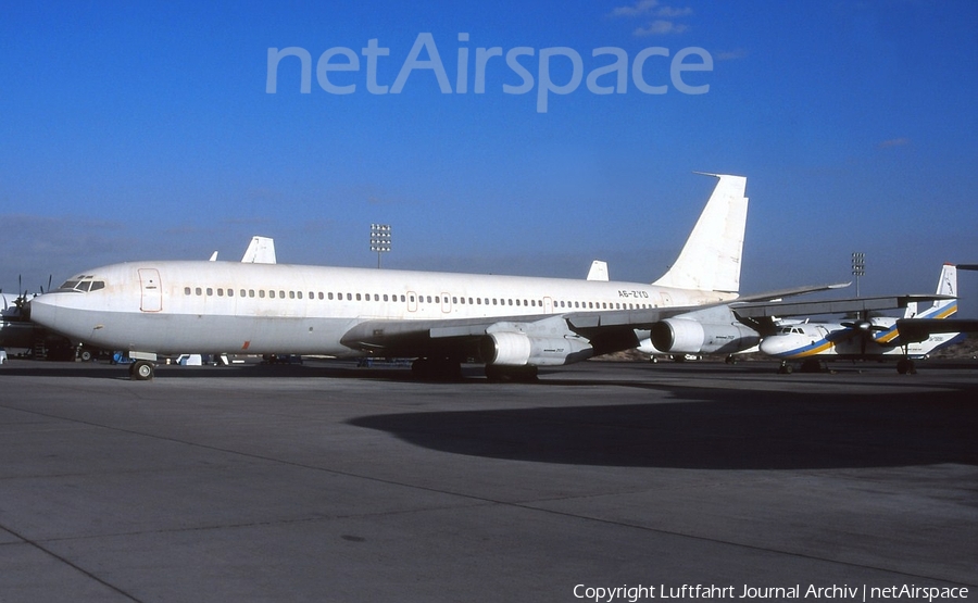 Air Gulf Falcon Boeing 707-3J6C (A6-ZYD) | Photo 399817