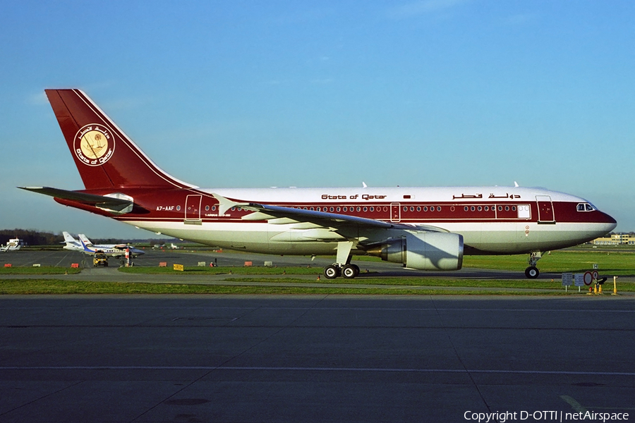 Qatar Amiri Flight Airbus A310-304 (A7-AAF) | Photo 369350