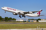 Qatar Amiri Flight Airbus A340-313X (A7-AAH) at  Hamburg - Fuhlsbuettel (Helmut Schmidt), Germany