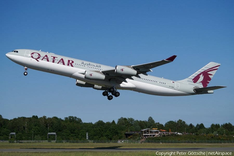 Qatar Amiri Flight Airbus A340-313X (A7-AAH) | Photo 77994