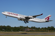 Qatar Amiri Flight Airbus A340-313X (A7-AAH) at  Hamburg - Fuhlsbuettel (Helmut Schmidt), Germany