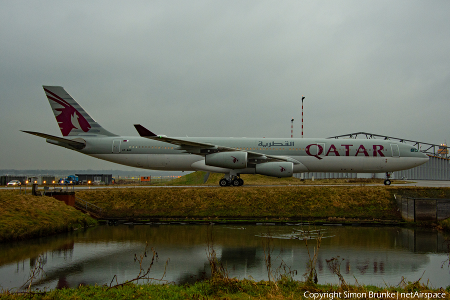 Qatar Amiri Flight Airbus A340-313X (A7-AAH) | Photo 489800