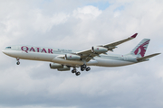 Qatar Amiri Flight Airbus A340-313X (A7-AAH) at  London - Heathrow, United Kingdom