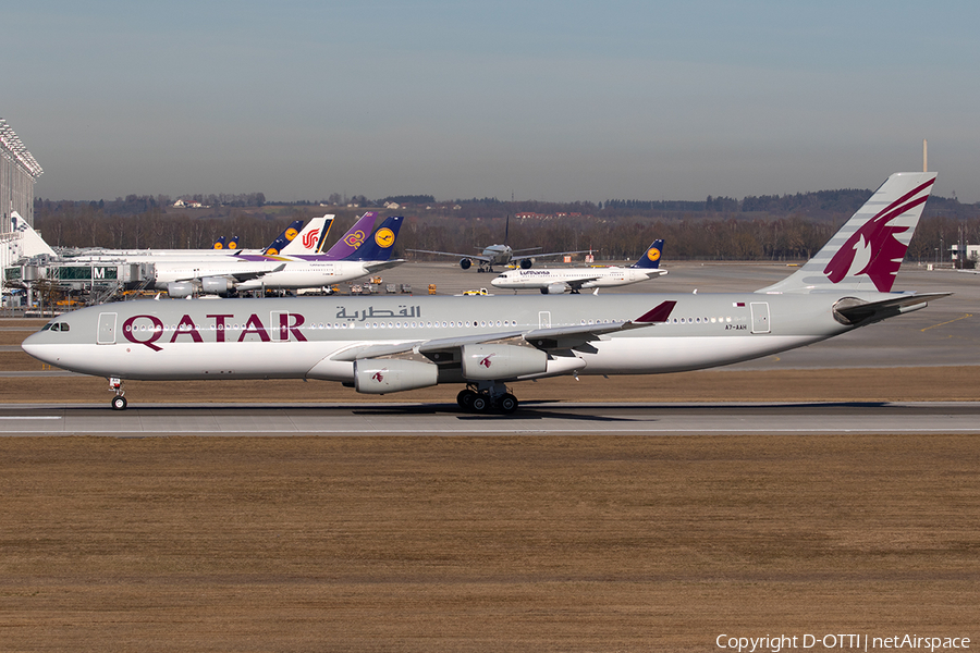 Qatar Amiri Flight Airbus A340-313X (A7-AAH) | Photo 297774