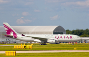 Qatar Airways Airbus A330-202 (A7-ACE) at  Manchester - International (Ringway), United Kingdom