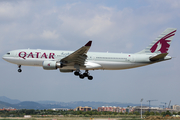 Qatar Airways Airbus A330-202 (A7-ACI) at  Barcelona - El Prat, Spain