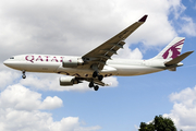 Qatar Airways Airbus A330-202 (A7-ACL) at  London - Heathrow, United Kingdom