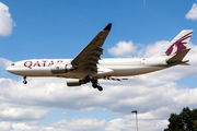 Qatar Airways Airbus A330-202 (A7-ACM) at  London - Heathrow, United Kingdom