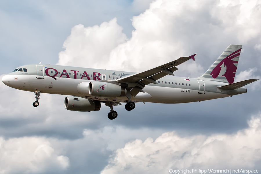 Qatar Airways Airbus A320-232 (A7-ADC) | Photo 194167