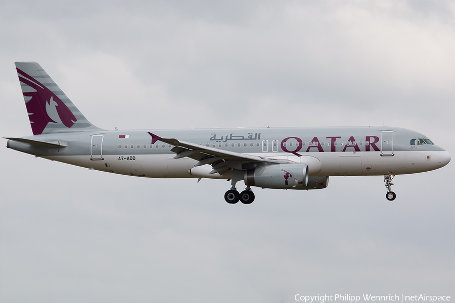 Qatar Airways Airbus A320-232 (A7-ADD) | Photo 194109