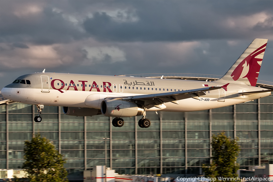 Qatar Airways Airbus A320-232 (A7-ADD) | Photo 194144