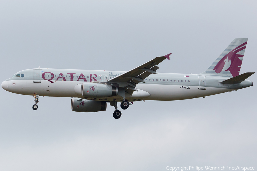 Qatar Airways Airbus A320-232 (A7-ADE) | Photo 194053