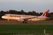 Qatar Airways Airbus A320-232 (A7-ADF) at  Hamburg - Fuhlsbuettel (Helmut Schmidt), Germany