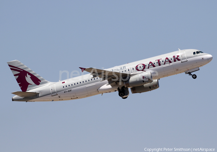 Qatar Airways Airbus A320-232 (A7-ADF) | Photo 266883