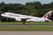 Qatar Airways Airbus A320-232 (A7-ADI) at  Hamburg - Fuhlsbuettel (Helmut Schmidt), Germany