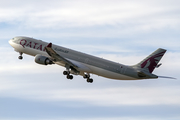 Qatar Airways Airbus A330-302 (A7-AEA) at  Barcelona - El Prat, Spain