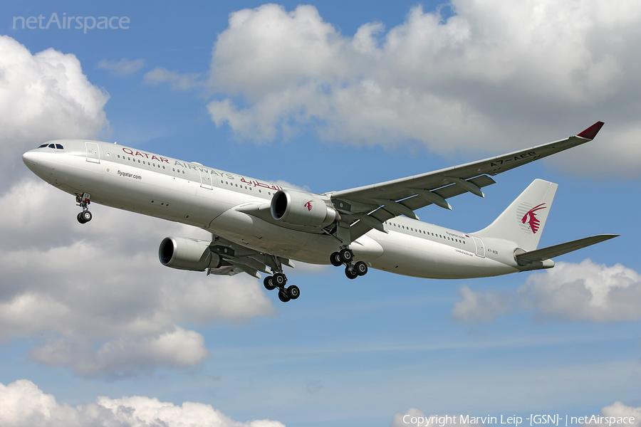 Qatar Airways Airbus A330-303 (A7-AEB) | Photo 55430