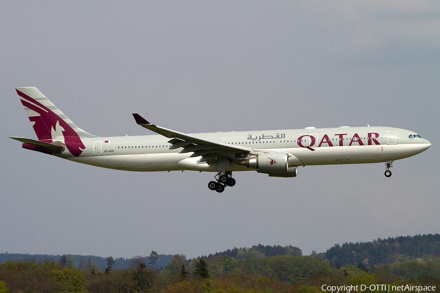 Qatar Airways Airbus A330-302 (A7-AED) | Photo 351664