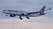 Qatar Airways Airbus A330-302 (A7-AEG) at  Barcelona - El Prat, Spain