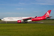 Qatar Airways Airbus A330-302 (A7-AEG) at  Manchester - International (Ringway), United Kingdom