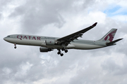 Qatar Airways Airbus A330-302 (A7-AEN) at  London - Heathrow, United Kingdom