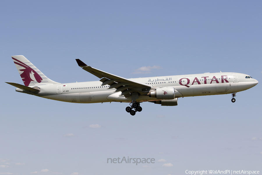 Qatar Airways Airbus A330-302 (A7-AEO) | Photo 573814