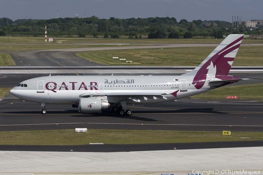 Qatar Airways Airbus A310-308 (A7-AFE) | Photo 275755