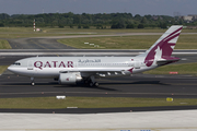 Qatar Airways Airbus A310-308 (A7-AFE) at  Dusseldorf - International, Germany