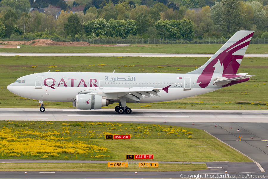 Qatar Airways Airbus A310-308 (A7-AFE) | Photo 75480