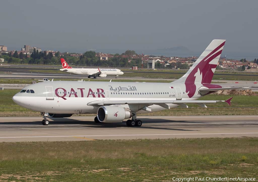 Qatar Airways Airbus A310-308 (A7-AFE) | Photo 75734