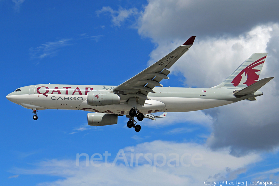 Qatar Airways Cargo Airbus A330-243F (A7-AFG) | Photo 397627