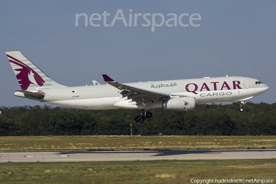 Qatar Airways Cargo Airbus A330-243F (A7-AFV) | Photo 299866